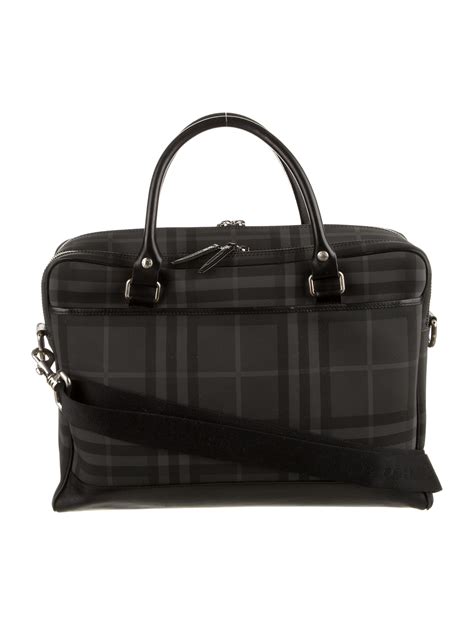 burberry smoked check briefcase|Women’s Check Bags .